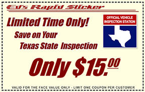 Inspection Coupon Small